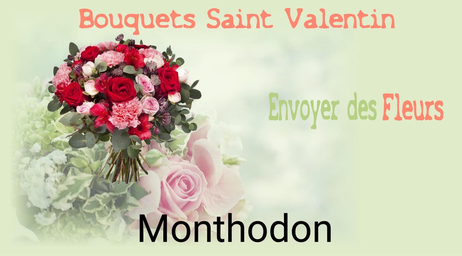 Roses de Saint-Valentin livrées à Monthodon